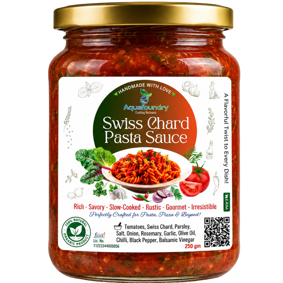 Swiss Chard & Parsley Pasta Sauce
